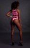 Body with Grecian Neckline - Neon Pink - XS/XL